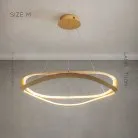 Кольцевые люстры и светильники DANIELA Размер M Lampatron 6490-17595