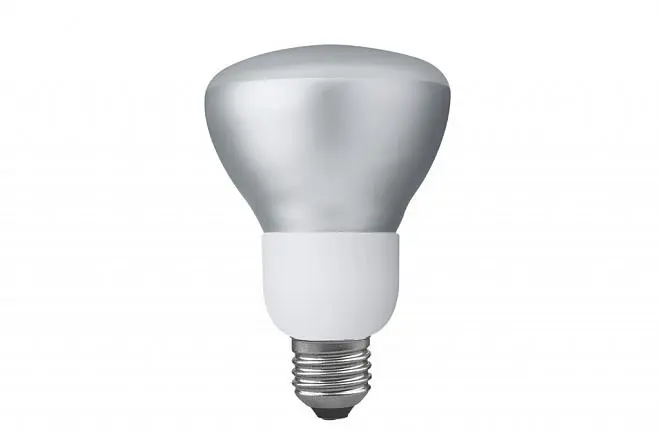 Лампа Paulmann 89230 энергосберегающая рефлекторная R80, E27, теплый тон 9W