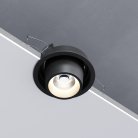 Потолочный светодиодный светильник 8W 4000K чёрный Elektrostandard 25086/LED a063992 Conner