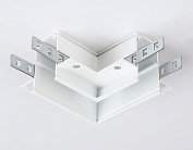 Коннектор угловой для встраиваемого шинопровода под ГКЛ 95мм Ambrella light GL3352-9.5 TRACK SYSTEM