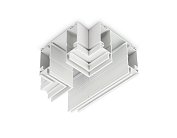 Коннектор T-образный для шинопровода в натяжной потолок Magnetic 220V 135*100*51 Ambrella light GL1047 TRACK SYSTEM