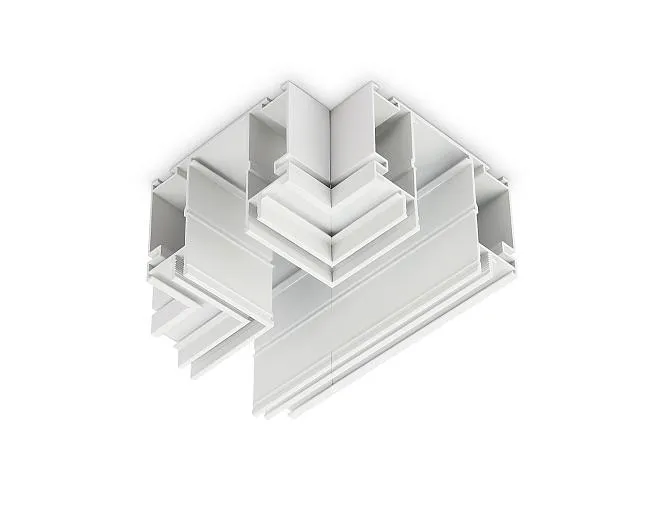 Коннектор T-образный для шинопровода в натяжной потолок Magnetic 220V 135*100*51 Ambrella light GL1047 TRACK SYSTEM