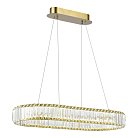 Светильник подвесной Латунь/Прозрачный LED 1*60W 4000K ST-Luce SL1622.323.01 TIVOLI
