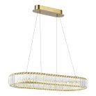 Светильник подвесной Латунь/Прозрачный LED 1*60W 4000K ST-Luce SL1622.323.01 TIVOLI