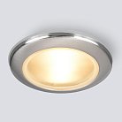Влагозащищенный точечный светильник Elektrostandard 1080 MR16 CH хром Moist a031495