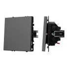 Механизм звонкового выключателя SWT-NOBE-MKR1-SFPL-L-GR (230V, 10A) Arlight 054272