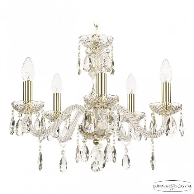 Люстра хрустальная Bohemia Ivele Crystal  117/5/165 G