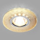 Встраиваемый светильник Elektrostandard 2130 MR16 GС тонированный Catara a033625