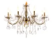 Подвесная классическая люстра с хрусталем Ambrella light TR4950 Traditional