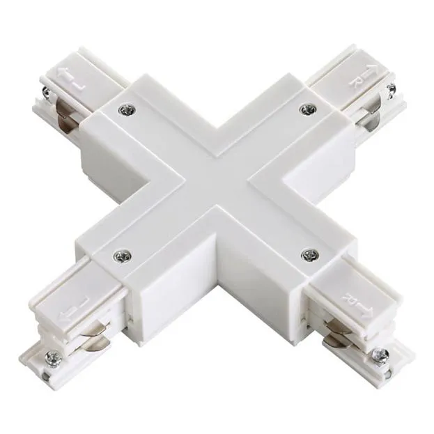 Соединитель Х-образный с токопроводом для шинопровода Novotech 135052 Port
