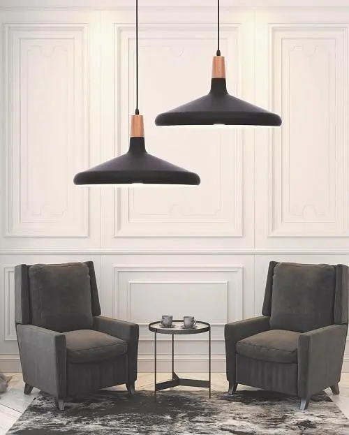 Подвесной светильник Lumina Deco LDP 7754-C BK Bafido Подвесной светильник Lumina Deco LDP 7754-C BK Bafido