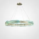 Кольцевые люстры и светильники GRADIENT Размер L. Цвет голубой. Lampatron 1136-5449