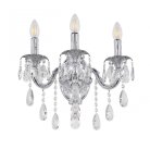 Бра с хрустальными подвесками Bohemia Ivele Crystal AL7901B10/3/175 B NW AL7901