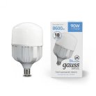 Лампа Gauss 11734392 Basic T160 AC180-240V 90W 8600lm 6500K E40 LED