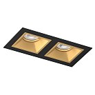 Встраиваемый светильник Lightstar D5270303GMOD DOMINO QUAD
