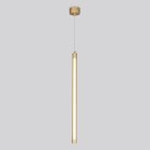 Подвесной светильник Eurosvet 50189/1 LED матовое золото a048077 Strong