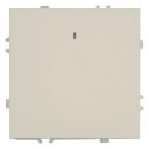 Выключатель 1-клавишный c индикатором (механизм), 250В, 10А, серия Эмили, кашемир, soft touch Stekker 49889 RSW10-5101-08