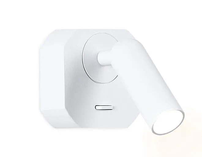 Настенный поворотный светодиодный светильник с выключателем Ambrella light FW282 Wall