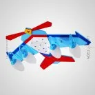 Потолочный светильник AIRCRAFT 4 плафона. Lampatron 2109-3312