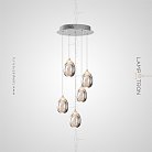 Готовая комбинация светильников LENITA MORE 5 ламп. Цвет Хром Lampatron lenita-more-5-chrome 3735-9263