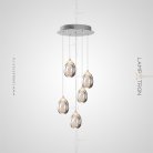 Готовая комбинация светильников LENITA MORE 5 ламп. Цвет Хром Lampatron lenita-more-5-chrome 3735-9263