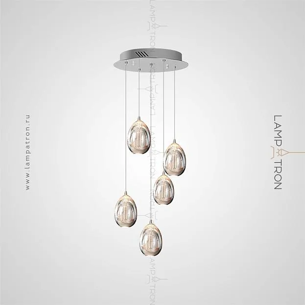 Готовая комбинация светильников LENITA MORE 5 ламп. Цвет Хром Lampatron lenita-more-5-chrome 3735-9263 Готовая комбинация светильников LENITA MORE 5 ламп. Цвет Хром Lampatron lenita-more-5-chrome 3735-9263