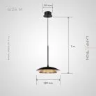 Подвесной светильник TERRY Размер M Lampatron terry-m 9055-25776