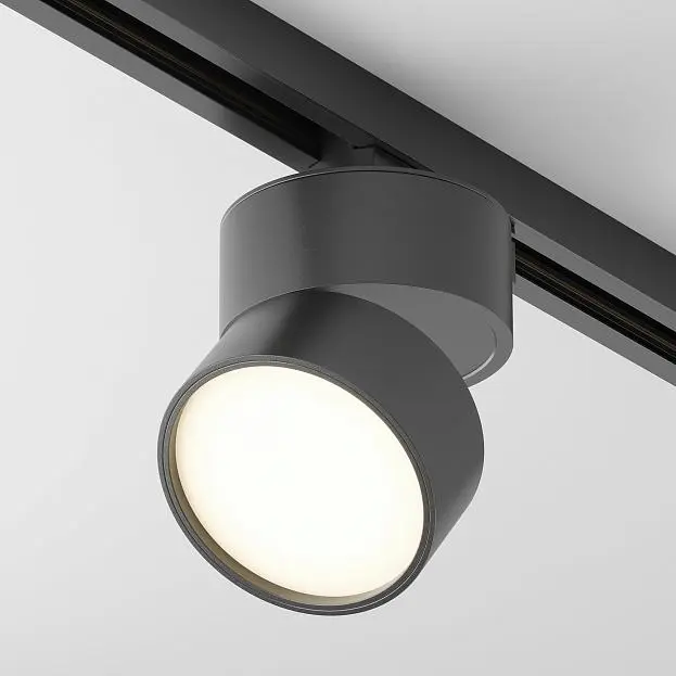 Трековый светильник Maytoni TR007-1-12W3K-B ONDA Трековый светильник Maytoni TR007-1-12W3K-B ONDA