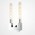Бра Canelle Wall Lamp Double Sconces Chrome 147875-22 ImperiumLoft