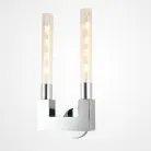 Бра Canelle Wall Lamp Double Sconces Chrome 147875-22 ImperiumLoft