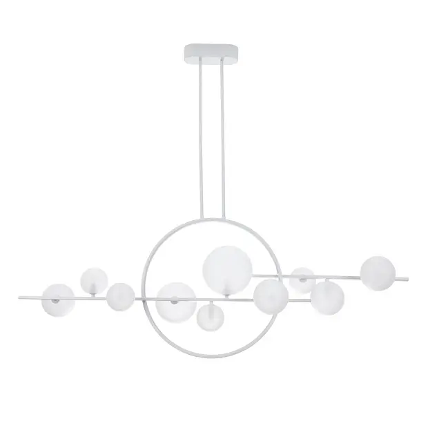 Люстра на штанге Arte Lamp A7790SP-75WH SATURN