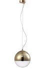 Светильник подвесной Crystal Lux HELADO SP1 D200 GOLD 0730/201