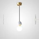 Подвесной светильник BRIMAR Цвет белый Lampatron 8018-25320