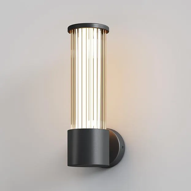Настенный светильник (бра) Outdoor Maytoni O593WL-L8B3K Lit