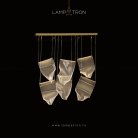 Подвесной светильник MIRAN 6 светильников на планке. Lampatron 2603-6152