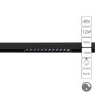 Трековый светильник Arte Lamp A4684PL-1BK LINEA