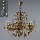 Подвесная люстра Ambiente 8888/8 AB New Leaf