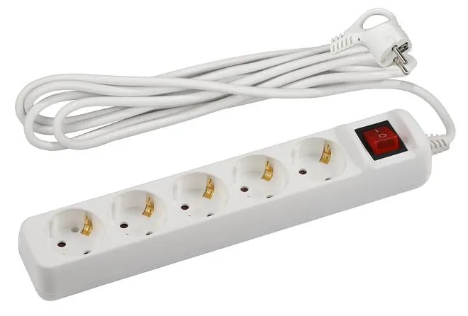 Розеточные блоки, удлинители ЭРА U-5es-3m-3x1,5