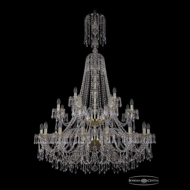 Люстра хрустальная Bohemia 1403/16+8+4/400/XL-163/2d G Люстра хрустальная Bohemia 1403/16+8+4/400/XL-163/2d G