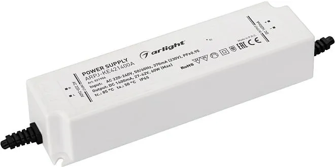 Блок питания для светодиодной ленты Arlight 021904 ARPJ Блок питания для светодиодной ленты Arlight 021904 ARPJ