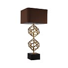 Настольная лампа Delight Collection KM0282T-1 brass Matrix Table Lamp