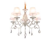 Подвесная люстра с абажурами и хрусталем Ambrella light TR4547 Traditional