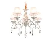 Подвесная люстра с абажурами и хрусталем Ambrella light TR4547 Traditional