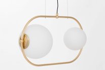 Подвесной светильник Lumina Deco LDP 1210-2-PR GD Panari