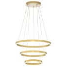 Люстра подвесная с пультом LED Золото Citilux CL719652 Дуэт