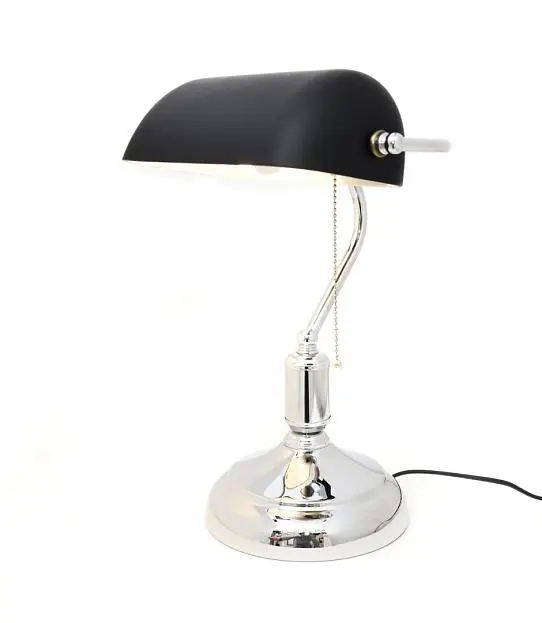 Настольная лампа Lumina Deco LDT 305 BK+CHR Banker Настольная лампа Lumina Deco LDT 305 BK+CHR Banker