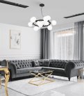 Подвесной светильник Lumina Deco LDP 6033-15 BK+GD Marsiada