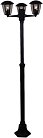 Наземный фонарь Reluce 08304-0.7-001SJ 2,2m BK