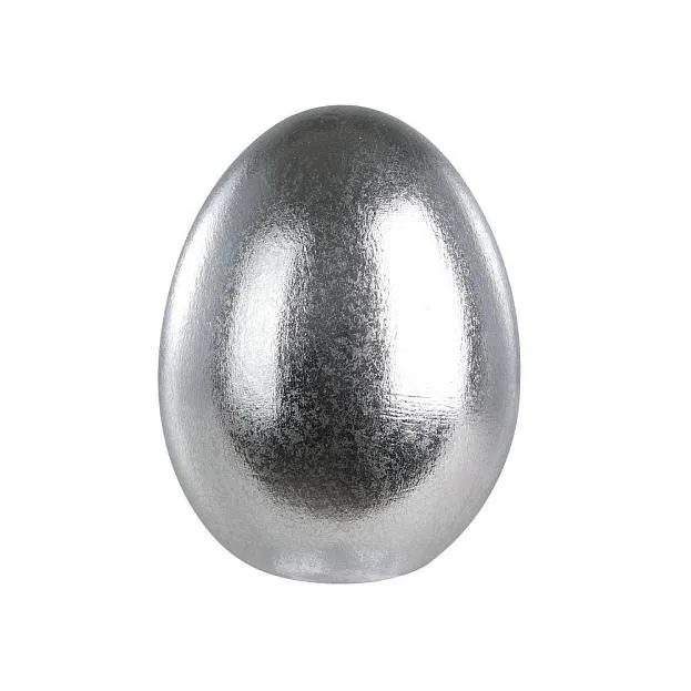 Фигурка Яйцо d70, H95 керамика, серебряный Eglo 427928 CHILANDY