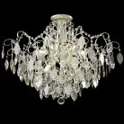 Светильник потолочный Crystal Lux ESMIRALDA PL9 SILVER
